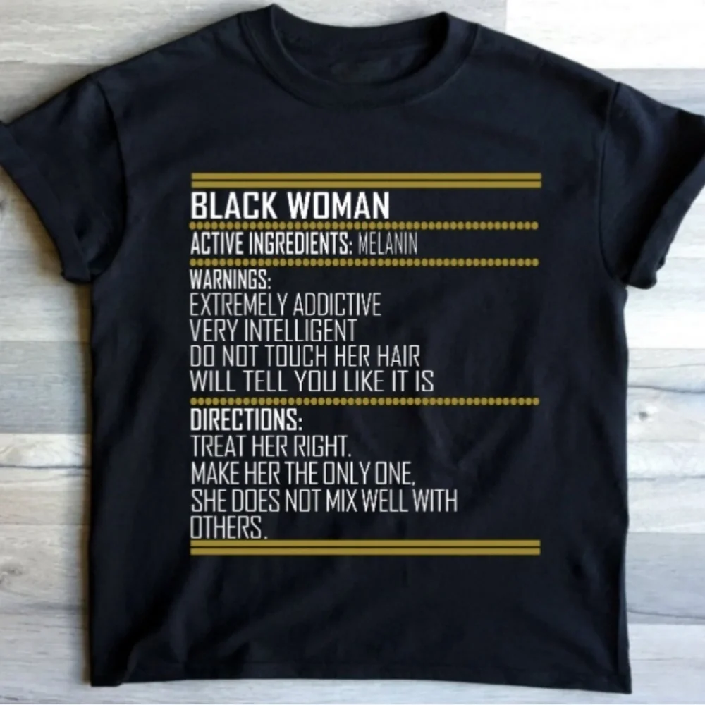 Black Women‎ Active Ingredients Tee